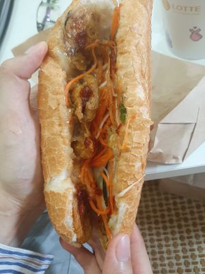 great at Bánh mí Vegan Vietnam in Hanoi