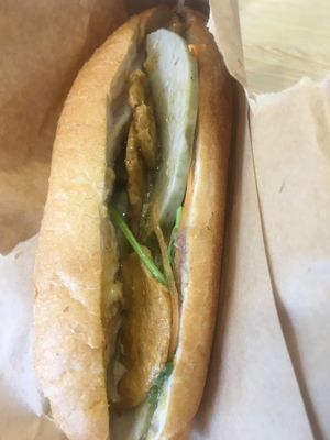   at Bánh mí Vegan Vietnam in Hanoi