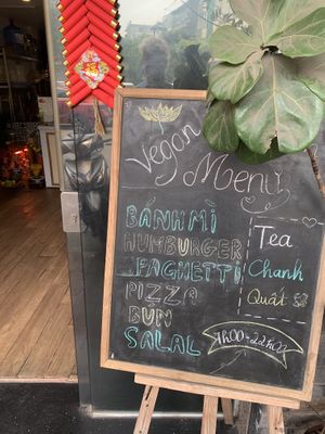   at Bánh mí Vegan Vietnam in Hanoi