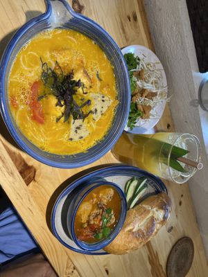   at Bánh mí Vegan Vietnam in Hanoi