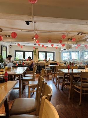 Restaurant interior   at Bánh mí Vegan Vietnam in Hanoi