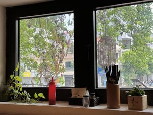 Restaurant interior   at Bánh mí Vegan Vietnam in Hanoi