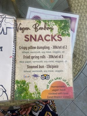   at Bánh mí Vegan Vietnam in Hanoi