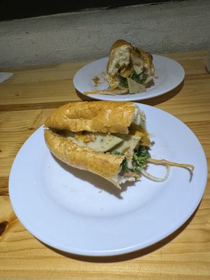   at Bánh mí Vegan Vietnam in Hanoi