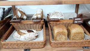 vegan breads at Slowbread o.g.o in Seoul