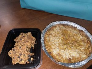 Baby D’s cookies and Aunt Bob’s Mac and Cheese   at Eat Greenz in Mt Holly