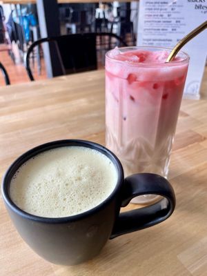   at greenhouse coffee + plants in Corvallis