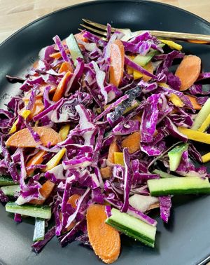 Greenhouse slaw   at greenhouse coffee + plants in Corvallis