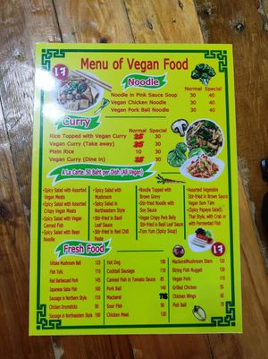  at Universal Vegan in Hua Hin