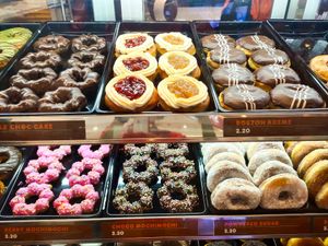 Vegan and vegetarian donuts at Dunkin' - Jurong Point 1 in West Singapore