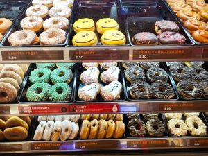 Vegan and vegetarian donuts at Dunkin' - Jurong Point 1 in West Singapore