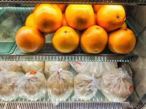 Fresh whole fruits at SF Fruits & Juices - Hillion Mall in West Singapore