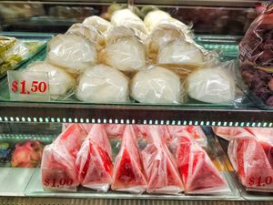 Fresh cut fruits at SF Fruits & Juices - Hillion Mall in West Singapore