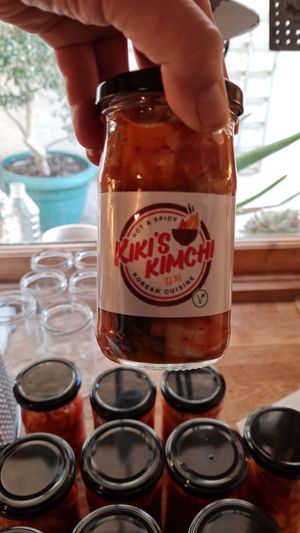 New Logo at Kiki's Kimchi in Ramsgate