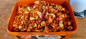 10litres Vegan kimchi #Veganuary at Kiki's Kimchi in Ramsgate