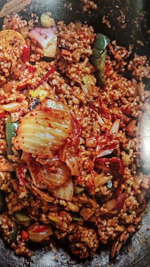 kimchi fried rice #Veganuary at Kiki's Kimchi in Ramsgate