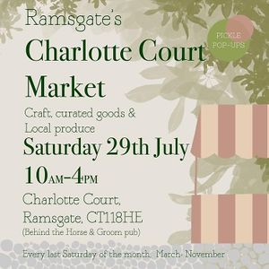 Vegan kimchi available 
Last Saturday of the month 2023
Charlotte Court Market 
Ramsgate  at Kiki's Kimchi in Ramsgate