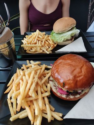   at Green Burger in Lisbon