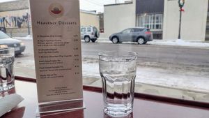 Dessert menu I at The Cheeze Factory Restaurant in Baraboo