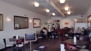 Interior at The Cheeze Factory Restaurant in Baraboo