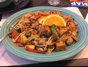 Asian Medley. absolutely delicious! at The Cheeze Factory Restaurant in Baraboo