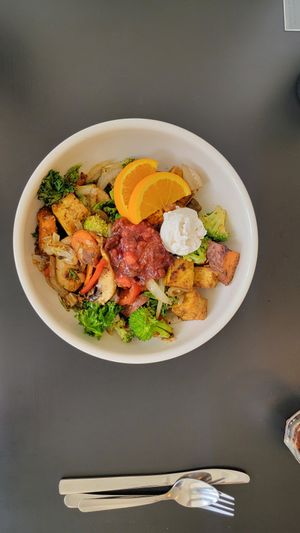 Bangalore Bowl at The Cheeze Factory Restaurant in Baraboo