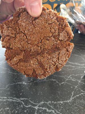 2 smaller ginger cookies   at The Cheeze Factory Restaurant in Baraboo