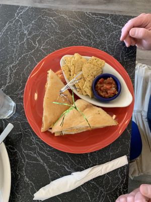 Deli-licious sandwich  at The Cheeze Factory Restaurant in Baraboo