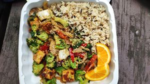 Open Sesame Stir-fry at The Cheeze Factory Restaurant in Baraboo