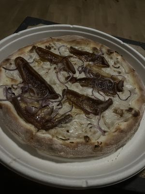   at Mission Pizza in Hamburg