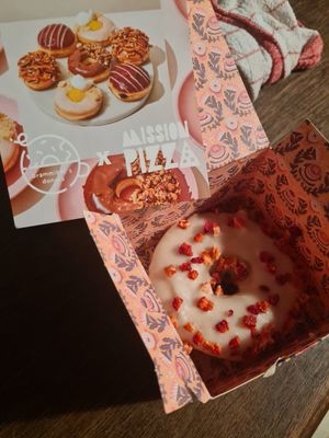 Donut von Brammibals at Mission Pizza in Hamburg