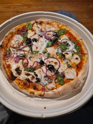 GOAT DIGGER Vegan at Mission Pizza in Hamburg