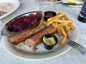 Vegan Worst Teller  at Hollerbach's Willow Tree Cafe in Sanford