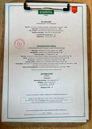  at Standard Pizza in Antwerpen
