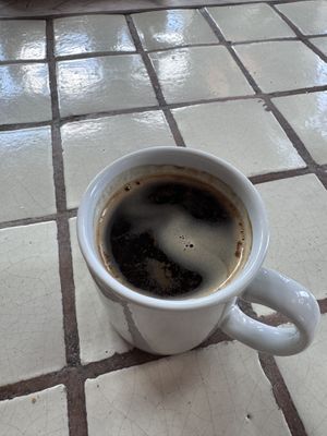 Coffee  at The Gallery Bar in Edinburgh