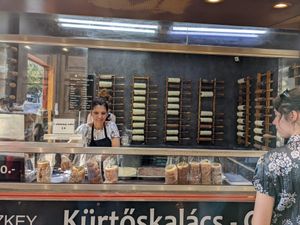  at Fitzkey Chimney Cake - Food Stand in Budapest