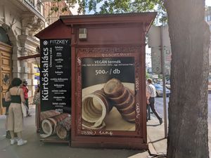  at Fitzkey Chimney Cake - Food Stand in Budapest