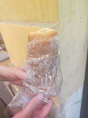 Vanilla at Fitzkey Chimney Cake - Food Stand in Budapest