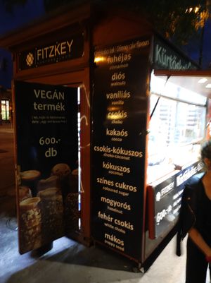  at Fitzkey Chimney Cake - Food Stand in Budapest