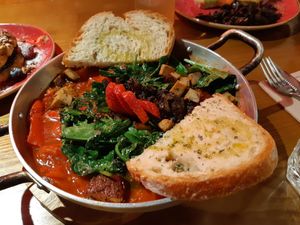 Shaksuka (vegan option) #Veganuary at Zenith Brunch & Cocktails in Madrid