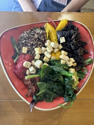 Vegan salad  at Zenith Brunch & Cocktails in Madrid