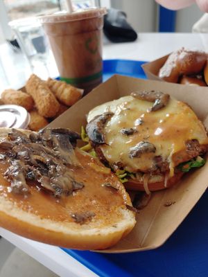 Yummyyy at Meta Burger in Boulder