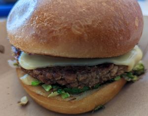 Flatiron Burger at Meta Burger in Boulder