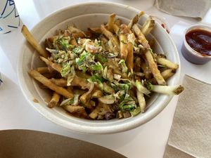 Flatiron fries!  at Meta Burger in Boulder