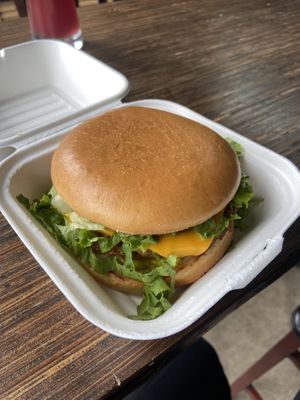 Looks “neat” but served cold, bland, and made with cheap ingredients. Not worth it at all    at Meta Burger in Boulder