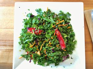 Sesame Ginger Salad  at Wildflour Bakery and Cafe in West Seattle