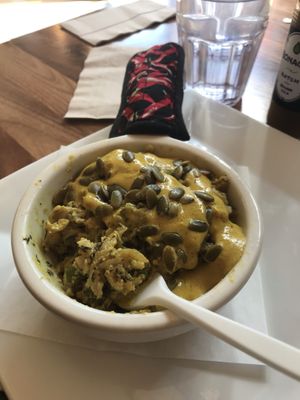 Macaroni and cheese  at Wildflour Bakery and Cafe in West Seattle