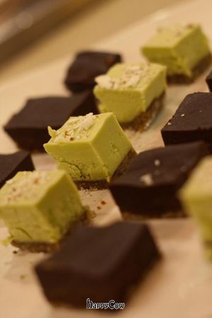 Raw, vegan desserts - unprocessed at The Naked Sprout in Burlington