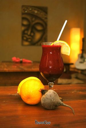 Fresh Juices with no refined sugar at The Naked Sprout in Burlington