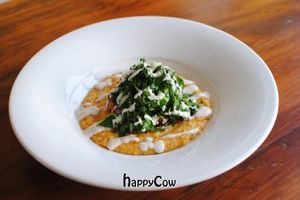 Sweet Potato Polenta at The Naked Sprout in Burlington